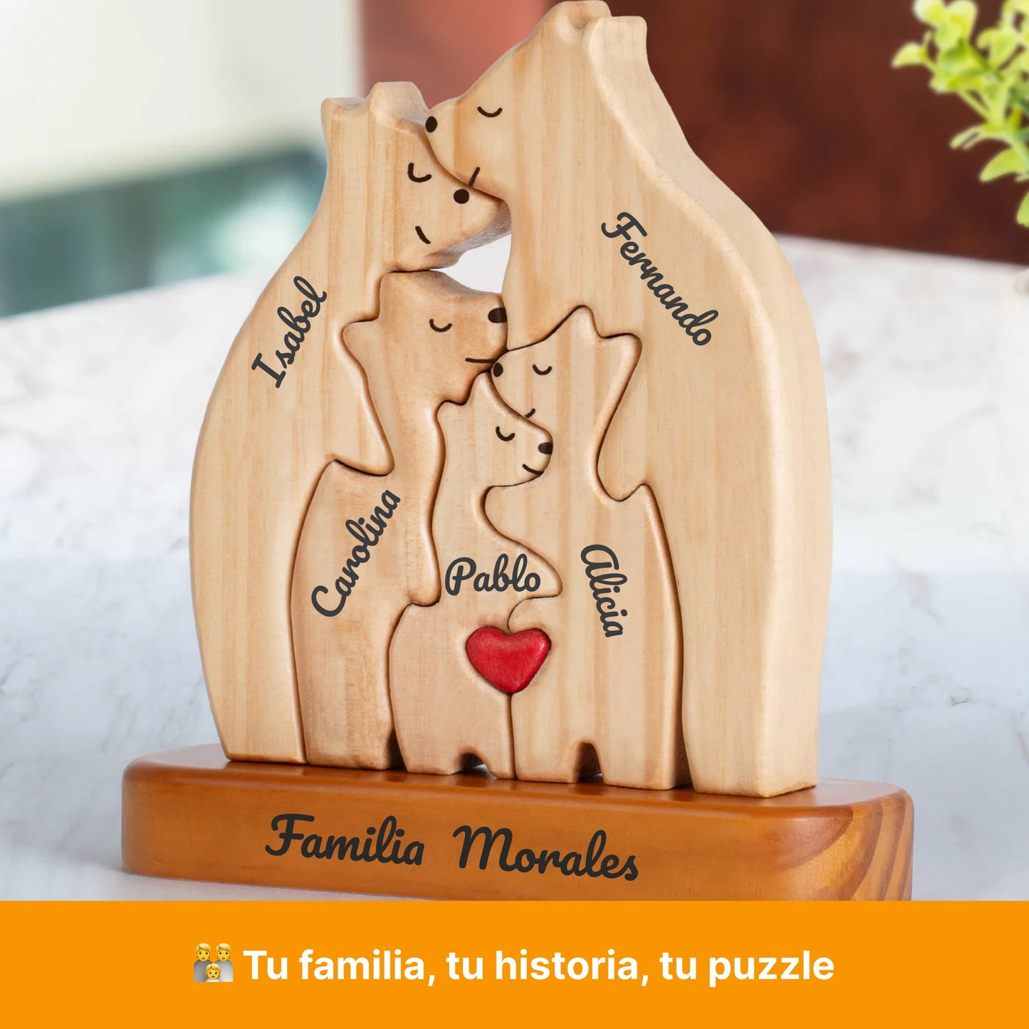 Familia Osos Personalizado