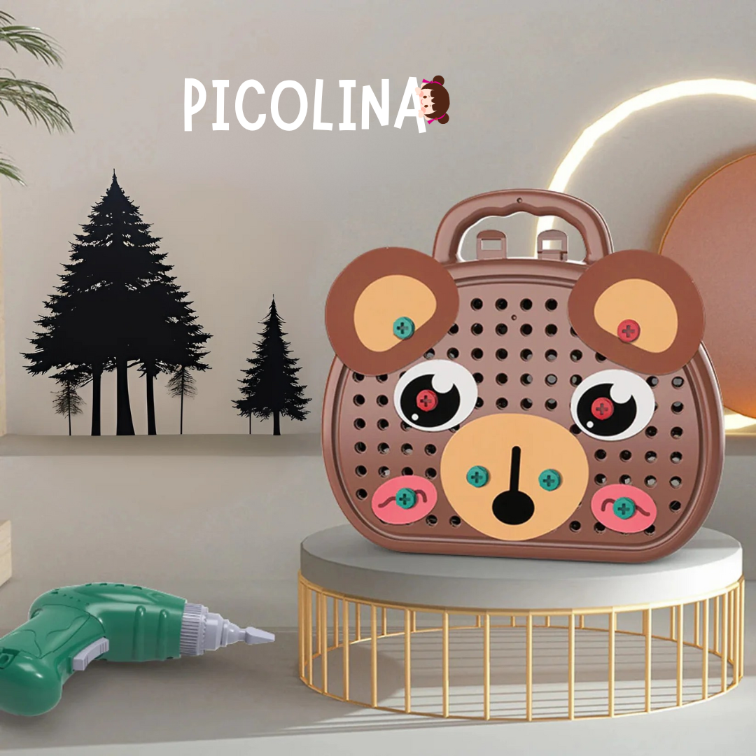 Maletín de Construcción Método Montessori