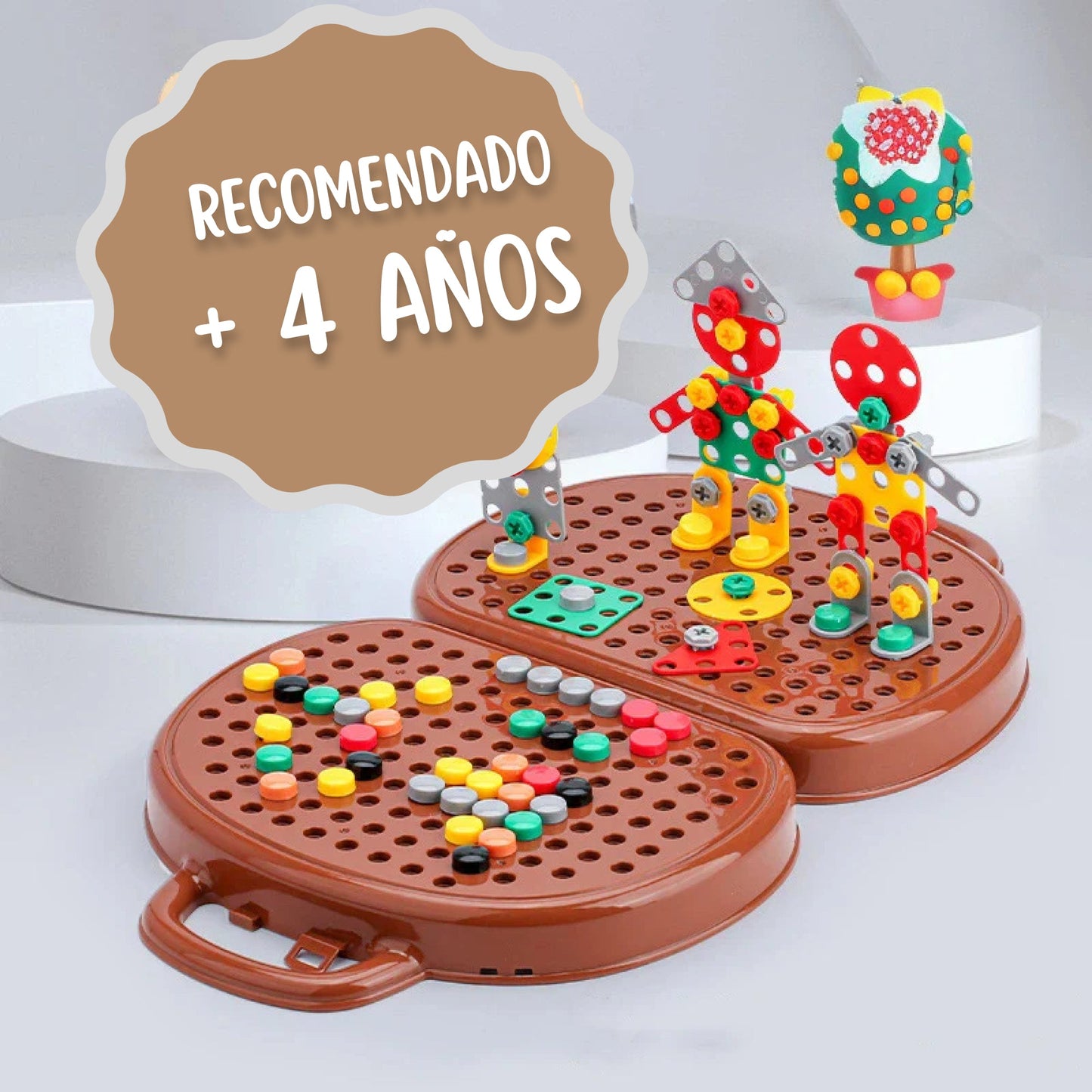 Maletín de Construcción Método Montessori