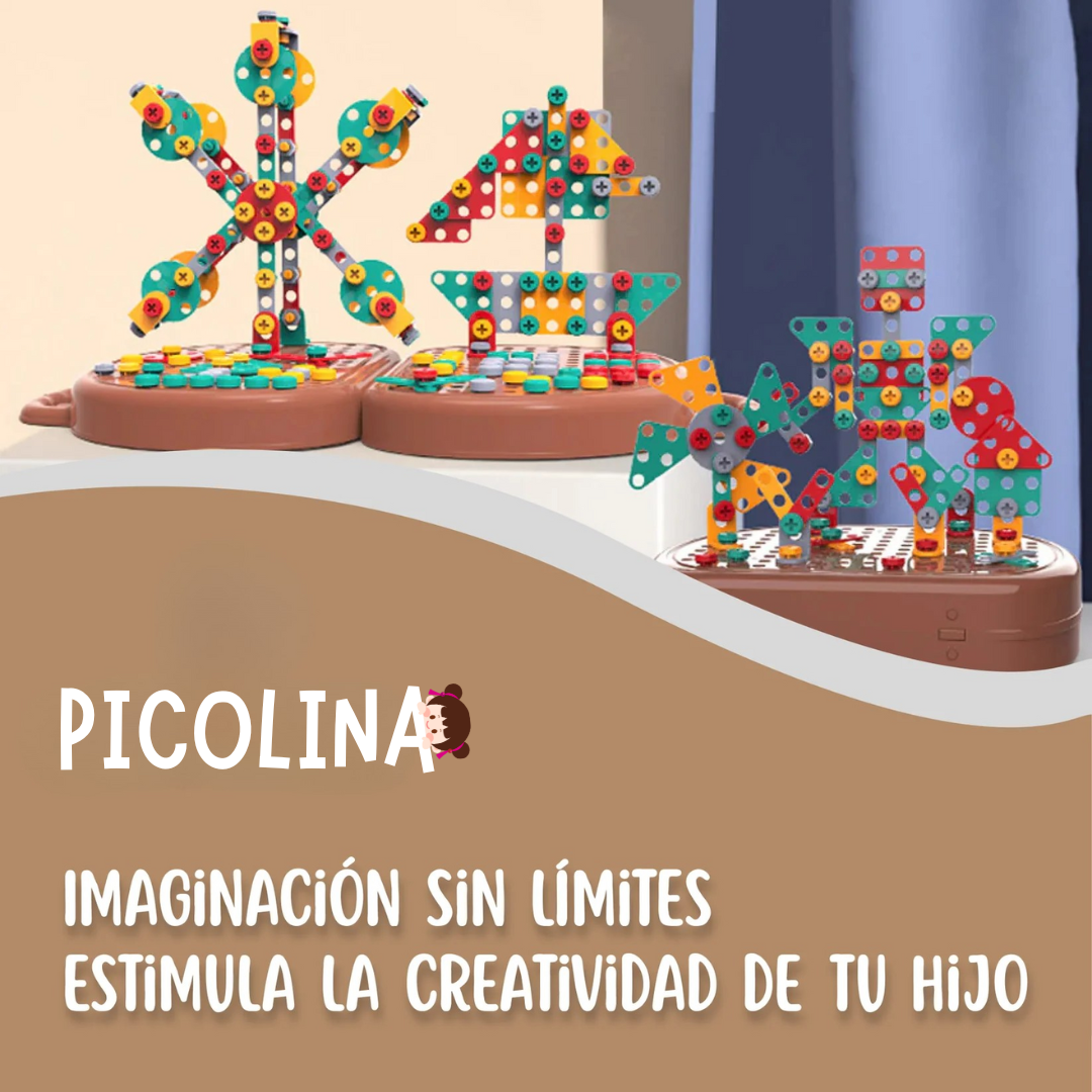 Maletín de Construcción Método Montessori