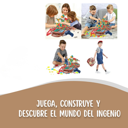 Maletín de Construcción Método Montessori