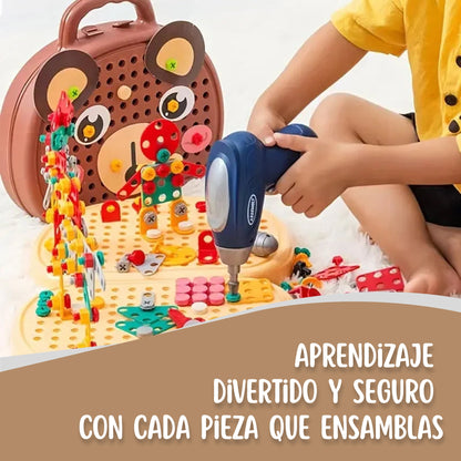 Maletín de Construcción Método Montessori